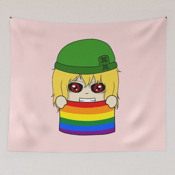 Item preview, creepypatsa pride chibi ben drowned designed and sold by EveryCuteThings.