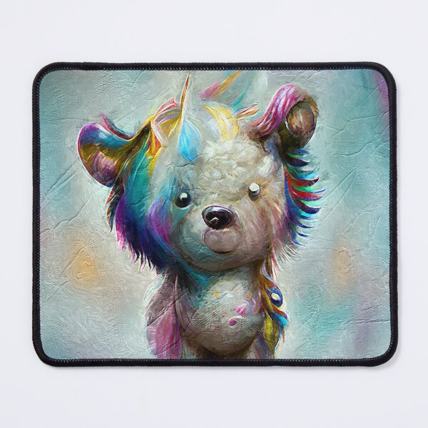 Item preview, Rainbow teddy bear designed and sold by creativedane.