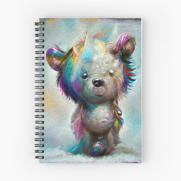 Item preview, Rainbow teddy bear designed and sold by creativedane.