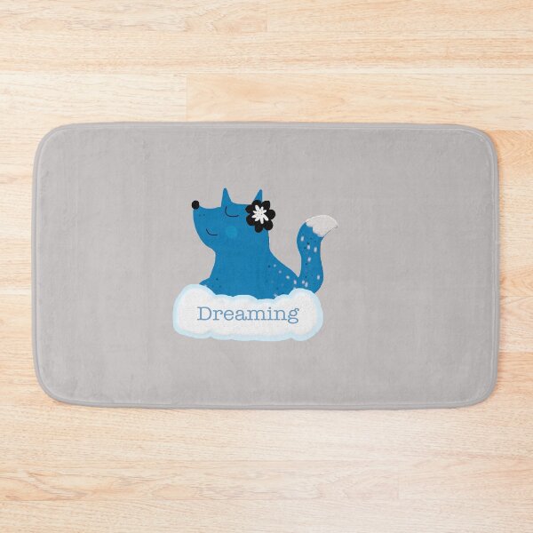Item preview, Blue dog dreaming designed and sold by LaGabyGaArts.