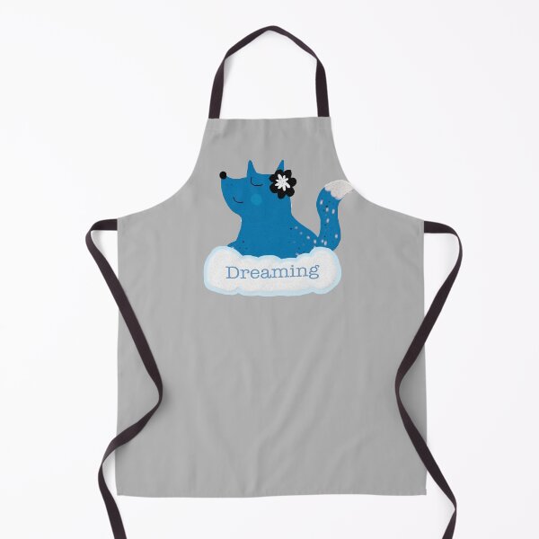 Item preview, Blue dog dreaming designed and sold by LaGabyGaArts.