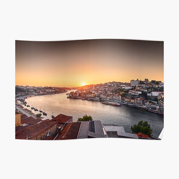 Porto Sunset Poster