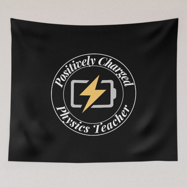 Item preview, Positively Charged Physics Teacher designed and sold by Profession-Co.