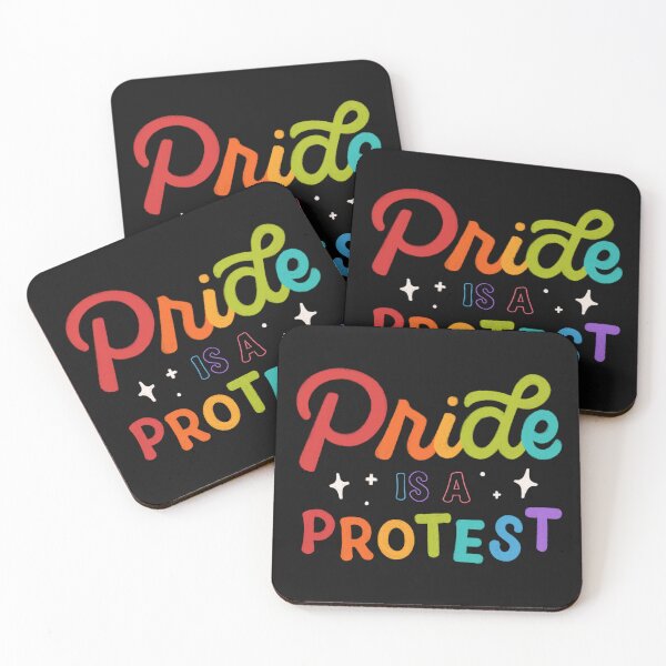 Item preview, Vintage Pride Is a Protest Colorful Typography  designed and sold by garniturex.