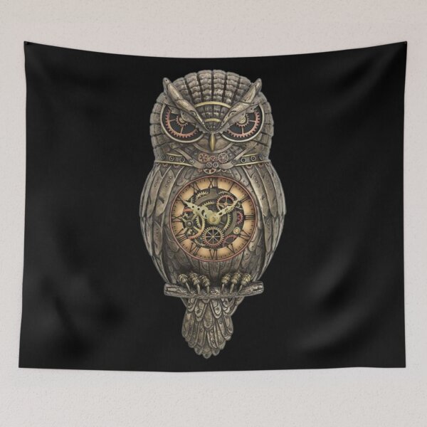 Item preview, Steampunk Owl Pendulum designed and sold by Bkstores.