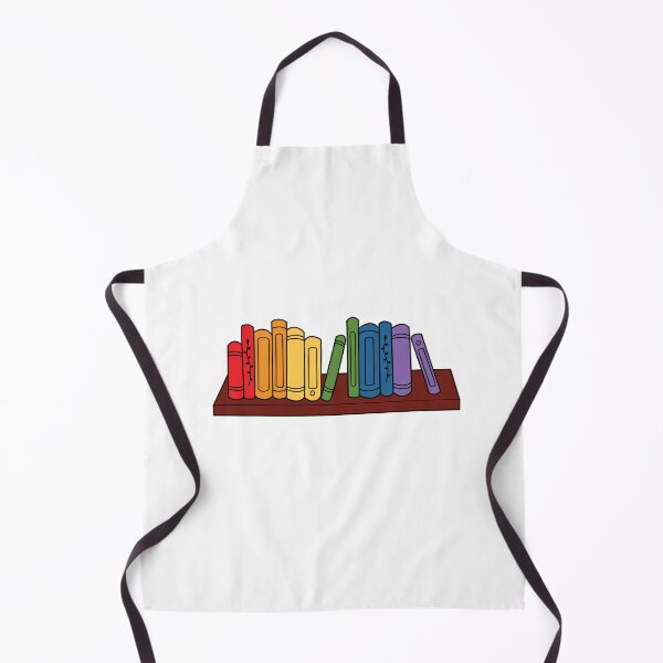 Item preview, PRIDE COLORED BOOK SHELF designed and sold by The Bookworm Store.