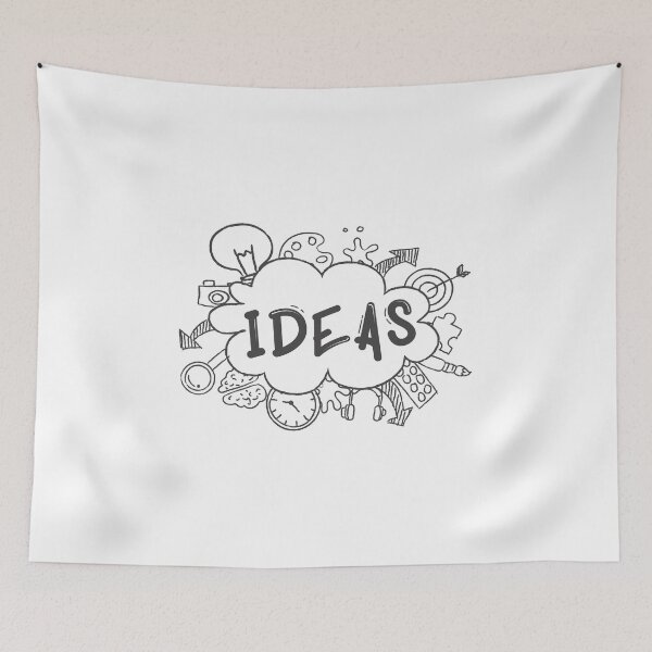Item preview, Light bulb with ideas designed and sold by Soft Strength Studio.