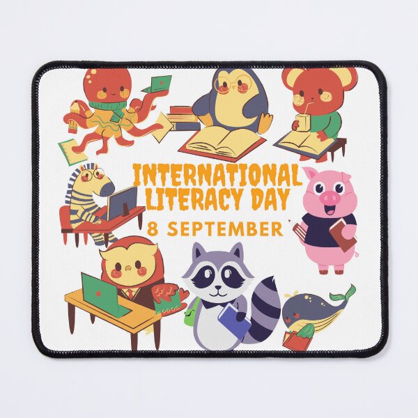 Item preview, International literacy day designed and sold by Jaadueekala.