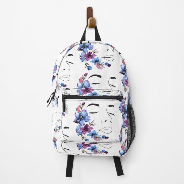 Item preview, Blue Purple Flower Girl Design designed and sold by CreativNode.