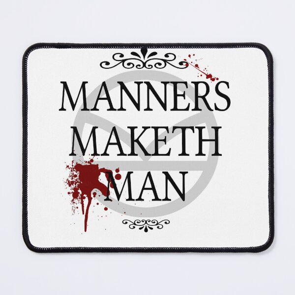 Item preview, Manners Maketh Man designed and sold by LawandaDa57.