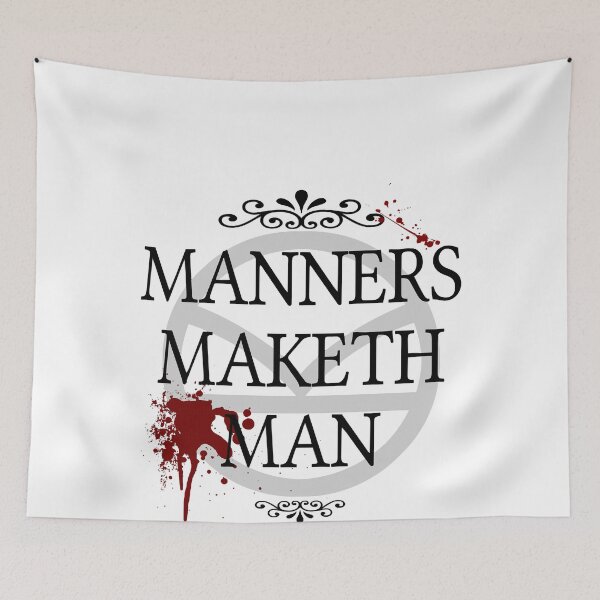 Item preview, Manners Maketh Man designed and sold by LawandaDa57.