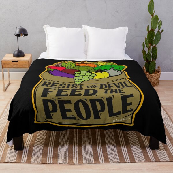 Item preview, Resist the Devil! Feed the People! Full Color  designed and sold by lucindakr1j9.