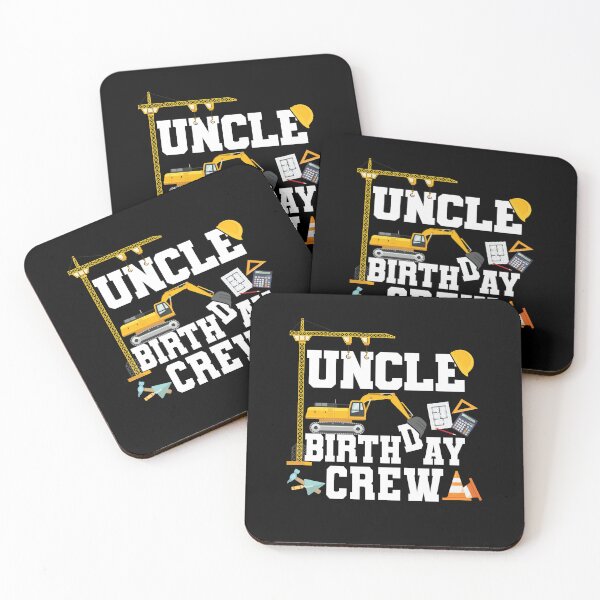 Item preview, Uncle Birthday Crew Construction Birthday Party designed and sold by mejeoshop.