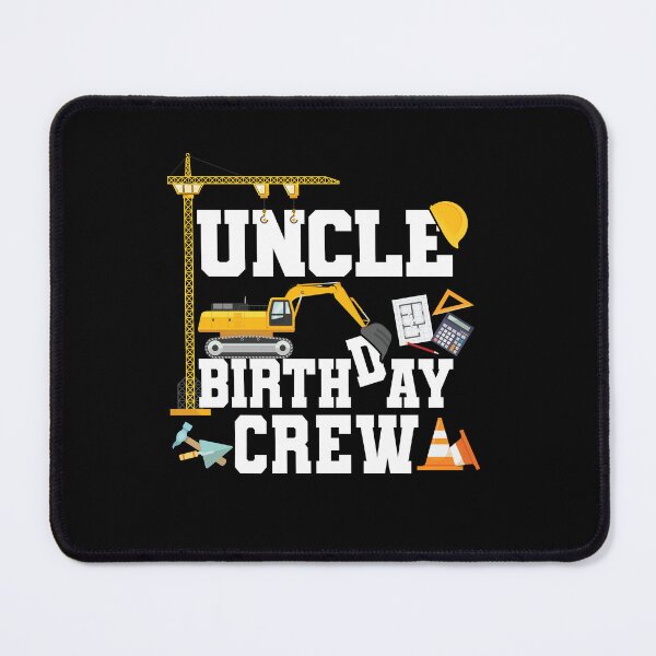 Item preview, Uncle Birthday Crew Construction Birthday Party designed and sold by mejeoshop.