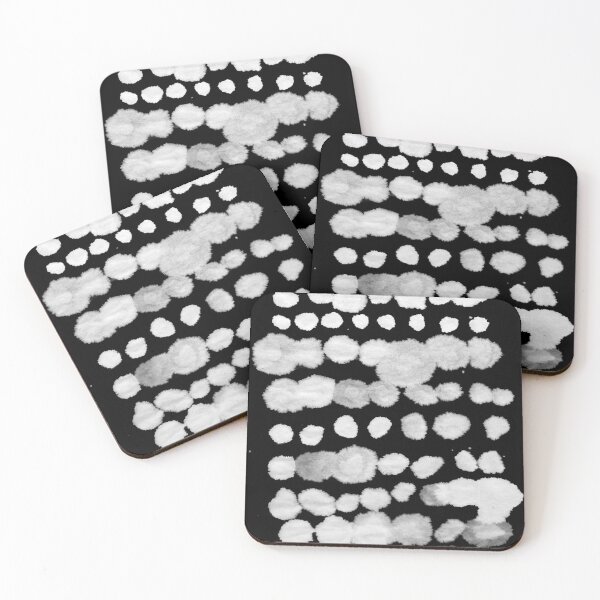 Item preview, Abstract Sumi e Style Dot Print designed and sold by sundae-artisan.