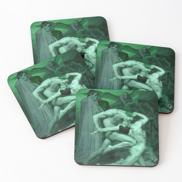 Item preview, William-Adolphe Bouguereau - Dante and Virgil (Dante et Virgile)(1850), green designed and sold by Olivia-One.