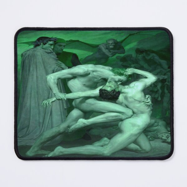 Item preview, William-Adolphe Bouguereau - Dante and Virgil (Dante et Virgile)(1850), green designed and sold by Olivia-One.