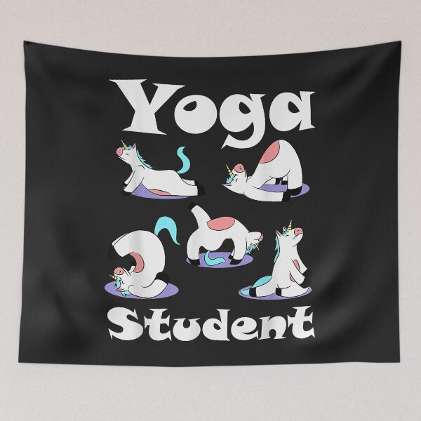 Item preview, Unicorn Yoga Funny Yoga Poses And Exercises designed and sold by JeffreyMCombs.