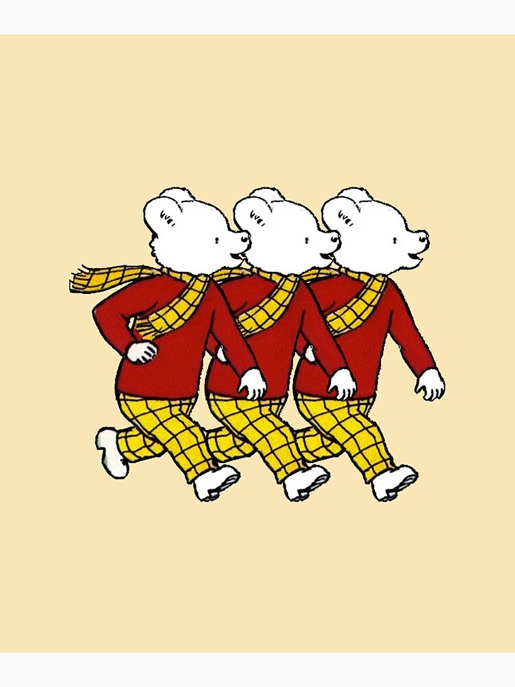 "Rupert Bear Character" Poster for Sale by veermy Redbubble