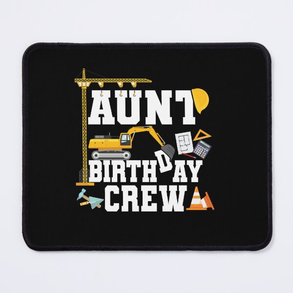 Item preview, Aunt Birthday Crew Construction Birthday Party designed and sold by mejeoshop.