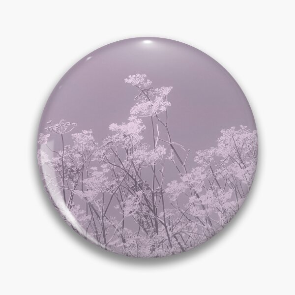 Item preview, Blooming Yarrow in Flower, Monochromatic Lilac Color Design designed and sold by CreateShape.