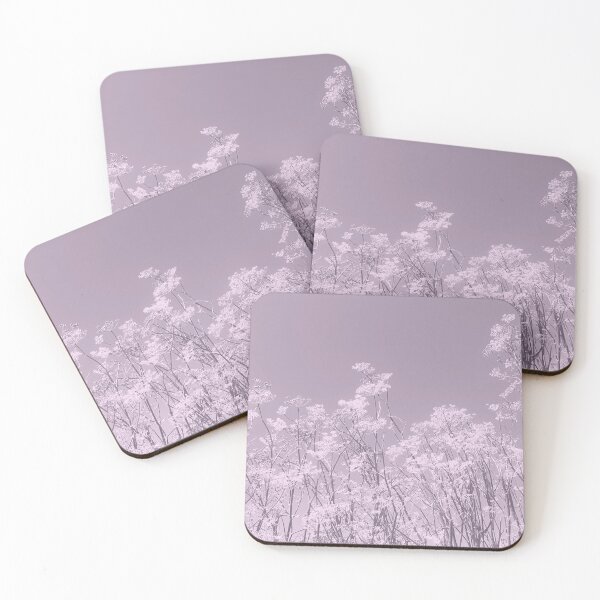 Item preview, Blooming Yarrow in Flower, Monochromatic Lilac Color Design designed and sold by CreateShape.