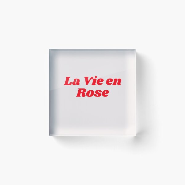 Item preview, La Vie En Rose , French Quote, Paris designed and sold by RougeAtelier.
