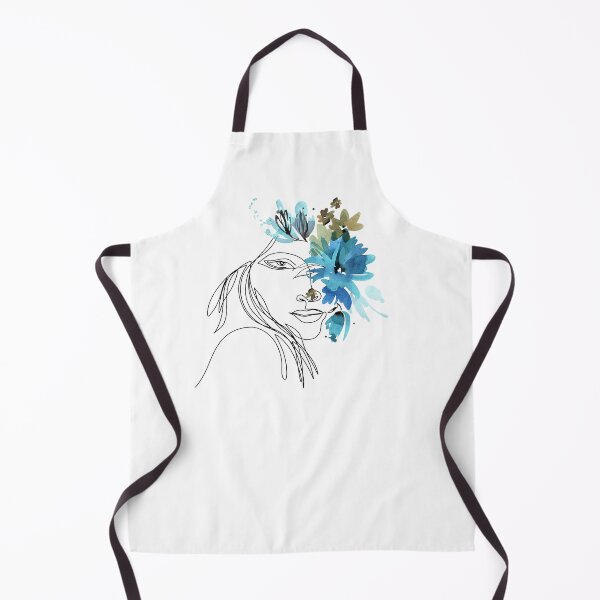 Item preview, Blue Flower Girl Design designed and sold by CreativNode.