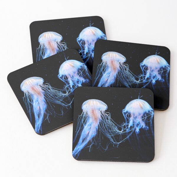 Item preview, Jellyfish with dark background designed and sold by AlexSin.