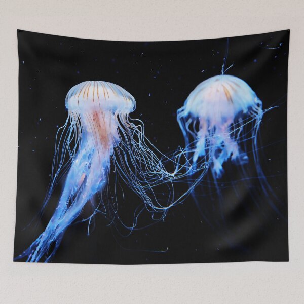 Item preview, Jellyfish with dark background designed and sold by AlexSin.