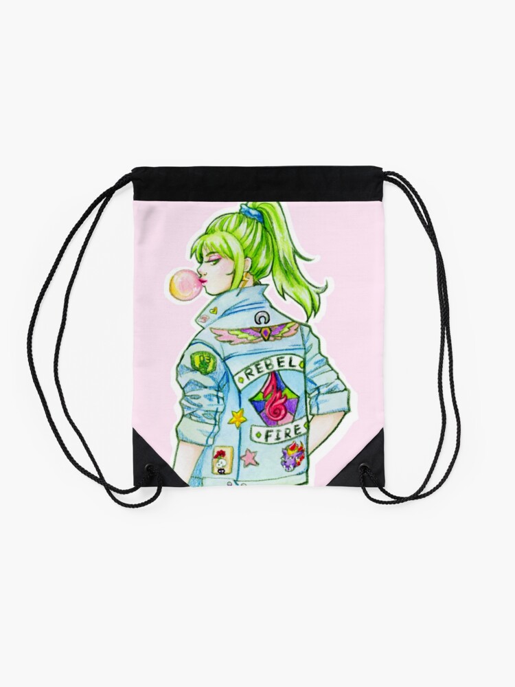 Alternate view of FlashBack Chick Drawstring Bag
