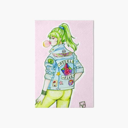 FlashBack Chick Art Board Print