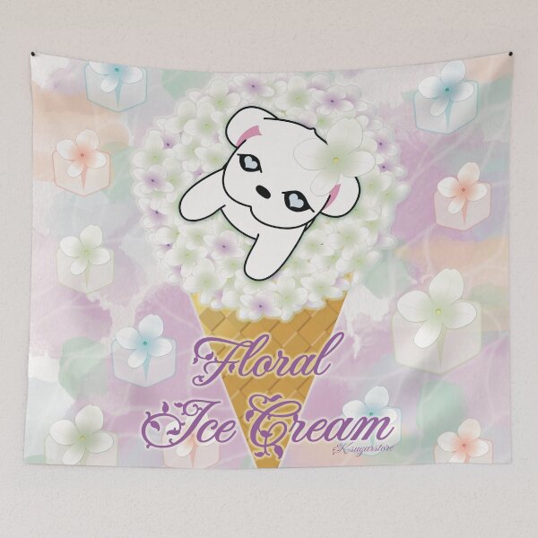 Item preview, Summer Flowers Ice Cream designed and sold by K-sugarstore.