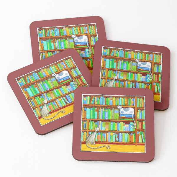Item preview, Literary Felines designed and sold by Julia Marshall Felix.