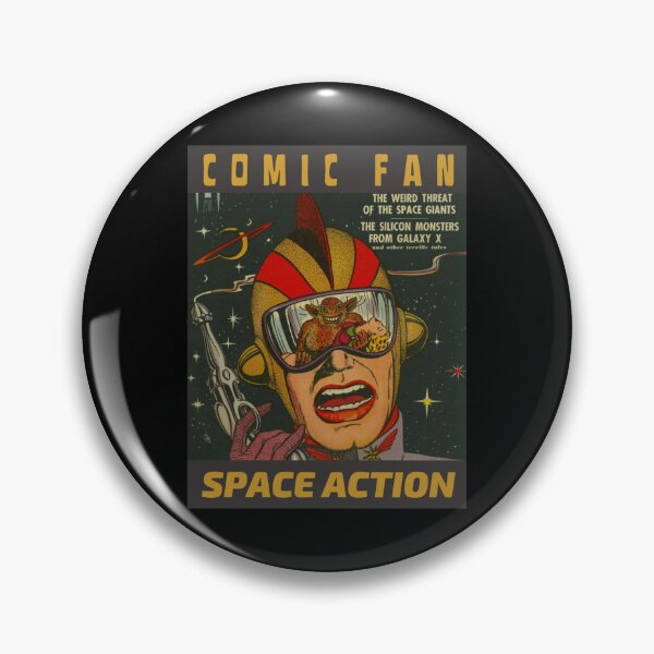 Item preview, Comic Fan Space Action 1952 Year Classic T-Shirt designed and sold by kimmesajgreh.