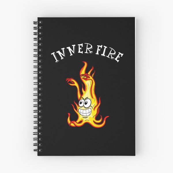 Item preview, Inner fire. Cartoon design of a fire character designed and sold by manu-moon.