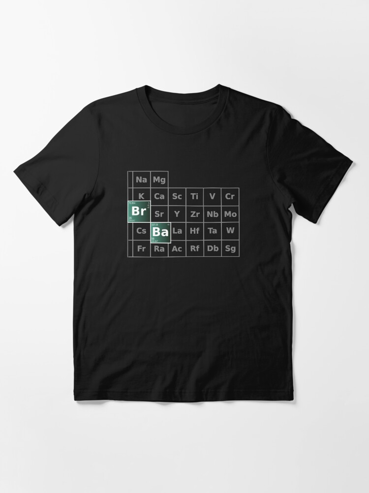 Thumbnail 3 of 7, Essential T-Shirt, Breaking Bad Periodic Table designed and sold by MaginStudios.