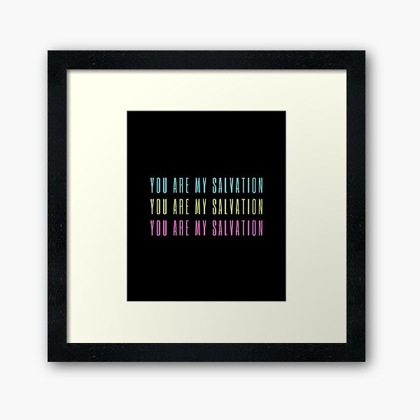 Item preview, You Are My Salvation Graphic Shirt  designed and sold by WilkDesign.