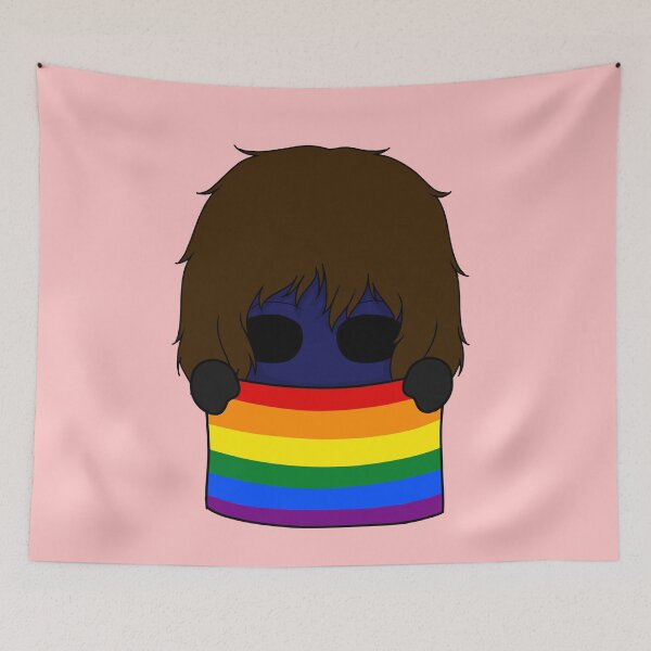 Item preview, creepypasta pride chibi eyeless jack designed and sold by EveryCuteThings.