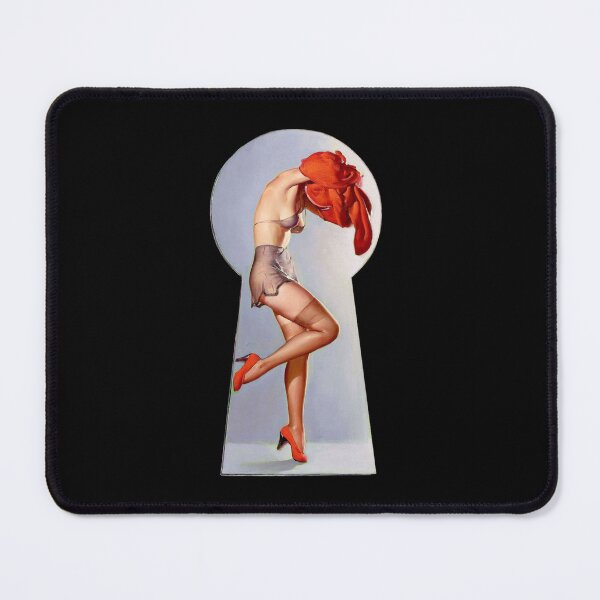 Item preview, Pin Up Girl Keyhole - Gil Elvgren designed and sold by daydreameruk.