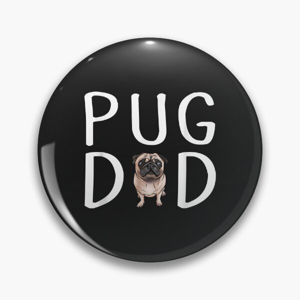 Item preview, Mens Pug Dog Papa Pug Dad designed and sold by virnmjan.