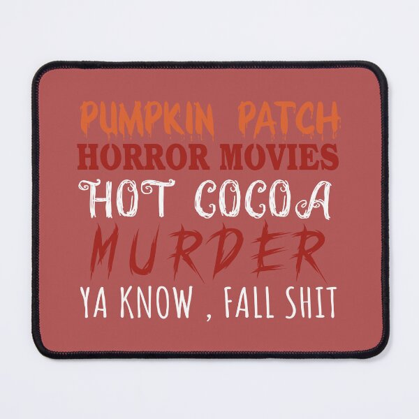 Item preview, Pumpkin Patch Horror Movies Hot Cocoa designed and sold by Moeez Javed.