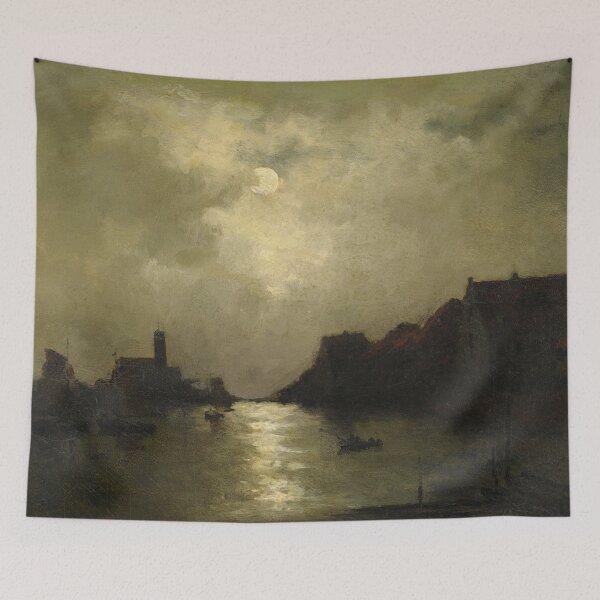 Item preview, Evening Idyll - Egidius Franciscus Leemans designed and sold by Vintage Designs +.
