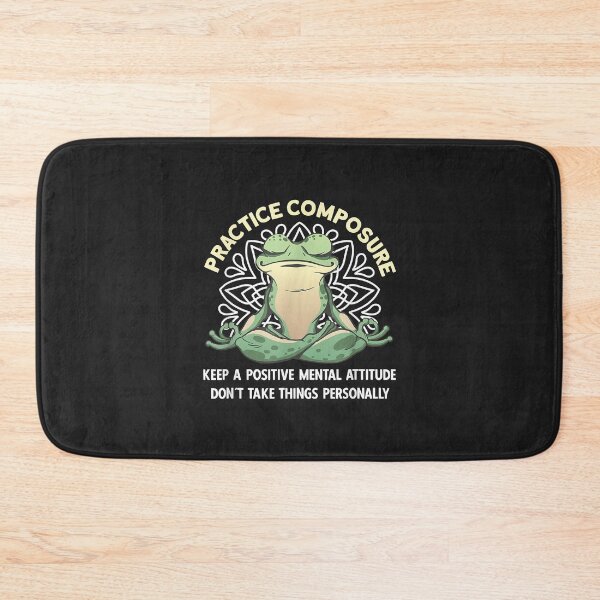 Item preview, Practice composure positiv mental attitude for yoga vintage designed and sold by virnmjan.