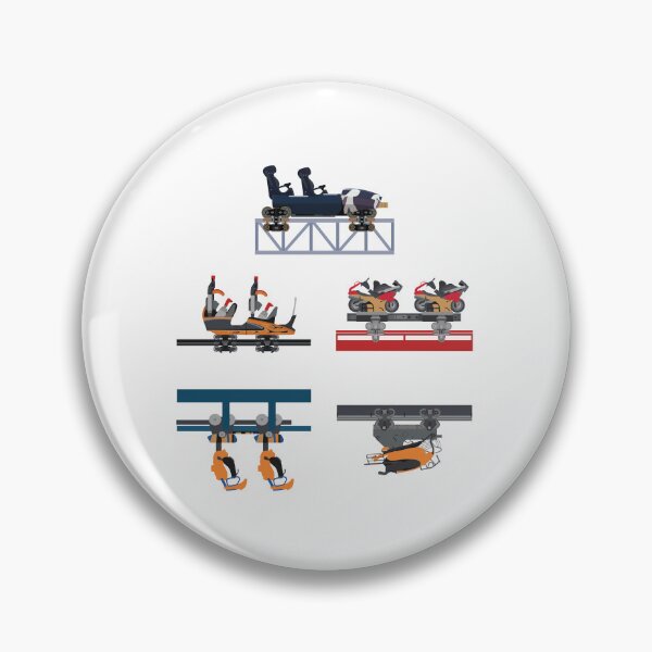 Item preview, Flamingo Land Coaster Cars Design - with Sik! designed and sold by CoasterMerch.