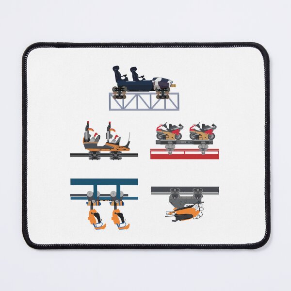 Item preview, Flamingo Land Coaster Cars Design - with Sik! designed and sold by CoasterMerch.
