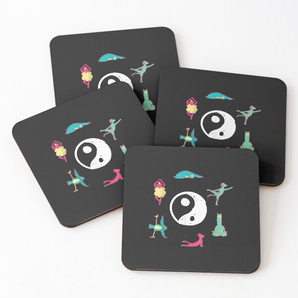 Item preview, Yin Yang Yoga Spirit Animal Yoga Workout Copy designed and sold by JeffreyMCombs.