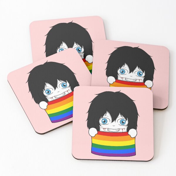 Item preview, creepypasta pride chibi jeff the killer designed and sold by EveryCuteThings.