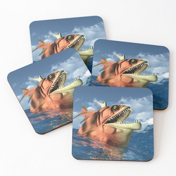 Item preview, Monstrous fish in the stormy sea designed and sold by MIRO3D.
