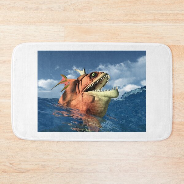 Item preview, Monstrous fish in the stormy sea designed and sold by MIRO3D.